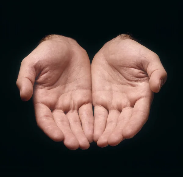 Hands offering — Stock Photo, Image