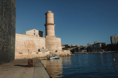 Marsilya, Fransa. Katedral, eski bina.