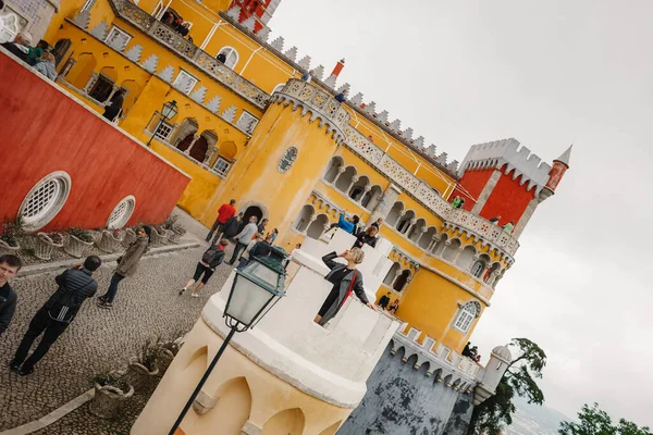 ポルトガルのシンタ城 ペナ城 — ストック写真