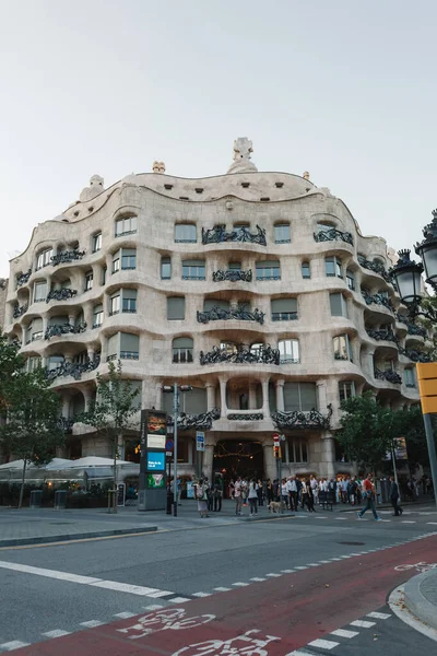 Edificio Gaudí Barcelona Arquitectura Moderna — Foto de Stock