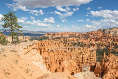 Bryce Canyon günbatımı noktasında görünümünü