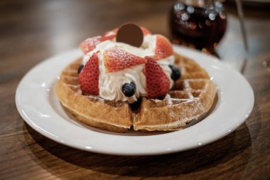 Çilek, Vintage bir görünüm ile Belçika gözleme