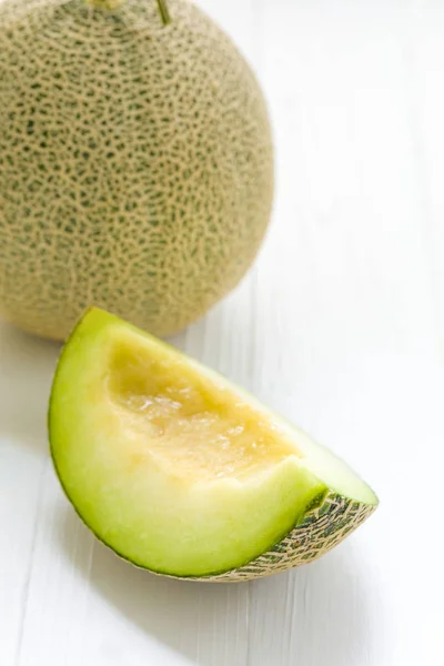 Melão ou melão em branco — Fotografia de Stock