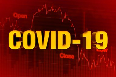 Covid-19 veya Covid 19 Corona Virüs Kelimesi Düşen Borsa Listesinde