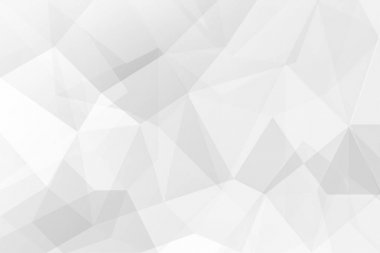 Arka plan beyaz zemin üzerine çokgen.