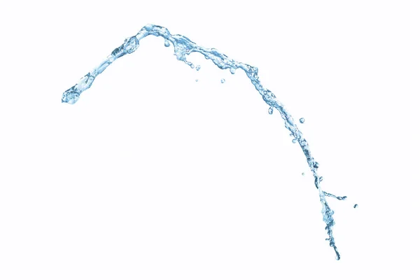 Сплеск Води Ізольовано Білому Тлі Концепція Чистої Води Вибірковий Фокус — стокове фото