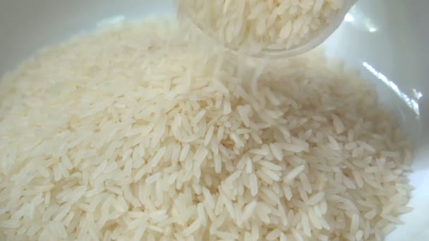 Tailandia Arroz Tazón — Vídeo de stock