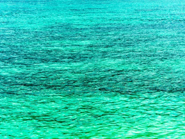 Kristal Turkuaz Yeşil Deniz Okyanusu Lipe Adası Satun Tayland Temiz — Stok fotoğraf
