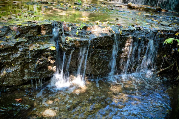 Водопад в парке — стоковое фото