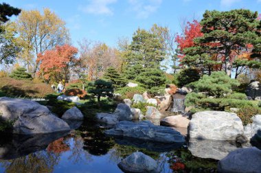 bir Japon bahçesi