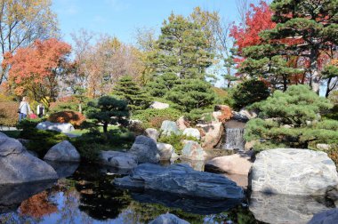 bir Japon bahçesi