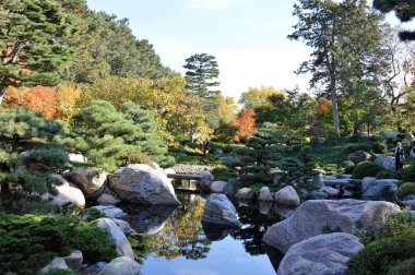 bir Japon bahçesi
