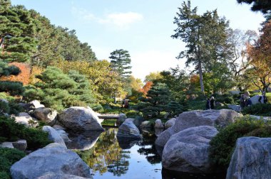 bir Japon bahçesi