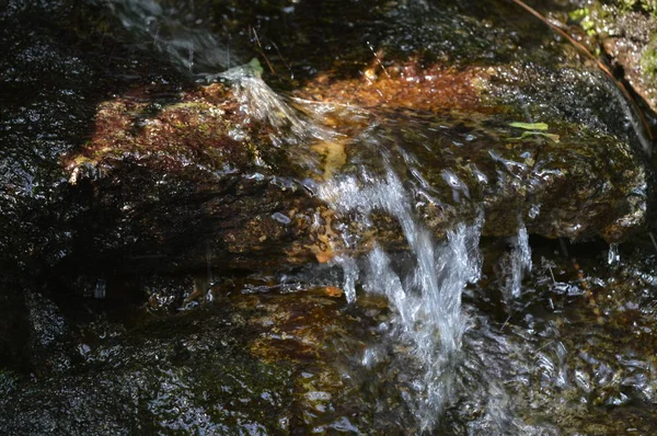 Uma pequena cachoeira — Fotografia de Stock