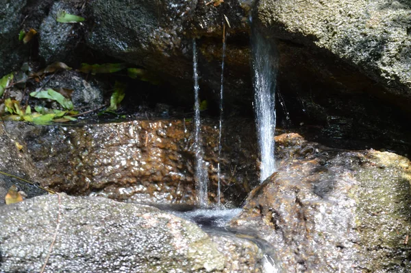 Uma pequena cachoeira — Fotografia de Stock