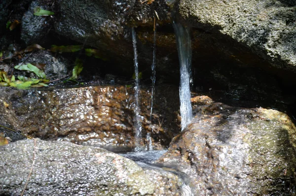 Uma pequena cachoeira — Fotografia de Stock