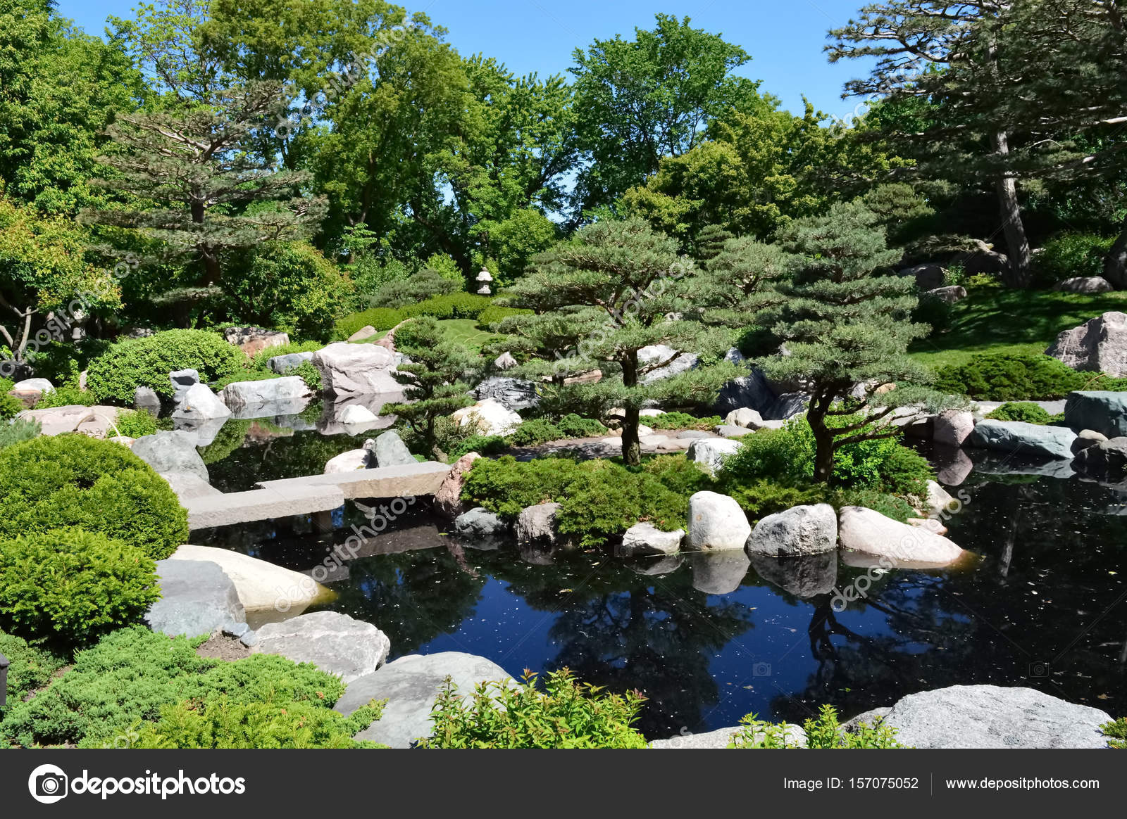 A Japanese Garden Stock Photo C Trek13 157075052