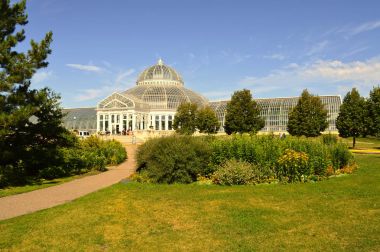 Saint Paul, Minnesota-Temmuz 2017: Como Hayvanat Bahçesi ve St Paul, Mn yaz aylarında limonlukta
