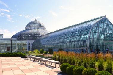 Saint Paul, Minnesota-Temmuz 2017: Como Hayvanat Bahçesi ve St Paul, Mn yaz aylarında limonlukta