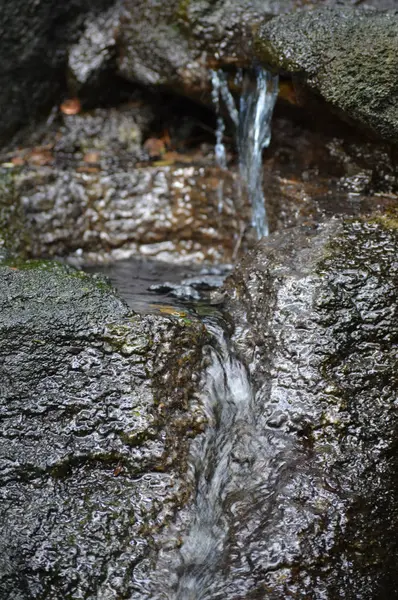 Cascada en las rocas —  Fotos de Stock