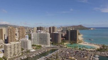 Anteni Waikiki Hawaii Ala Wai tekne liman