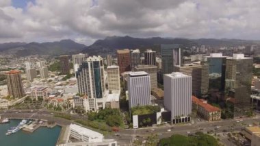 Aşağı şehir Honolulu, Hawaii hava