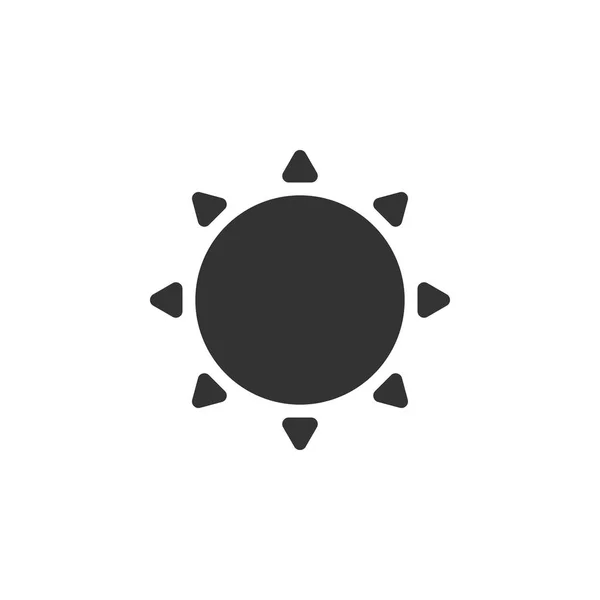 Ícone do sol tempo —  Vetores de Stock