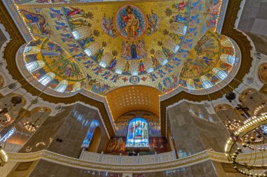 Saint Sibel deniz katedral kubbe üzerinde boyama
