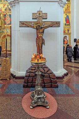 İç katedral Our Lady, Yaroslavl varsayım, 
