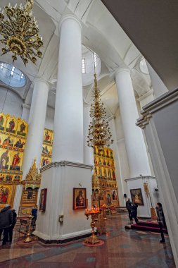 İç katedral Our Lady, Yaroslavl varsayım, 