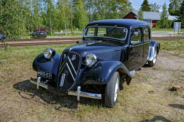 Mercedes-Benz preto 170S — Fotografia de Stock