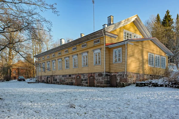 Vesnice Fiskars v Raseborgu, Finsko — Stock fotografie