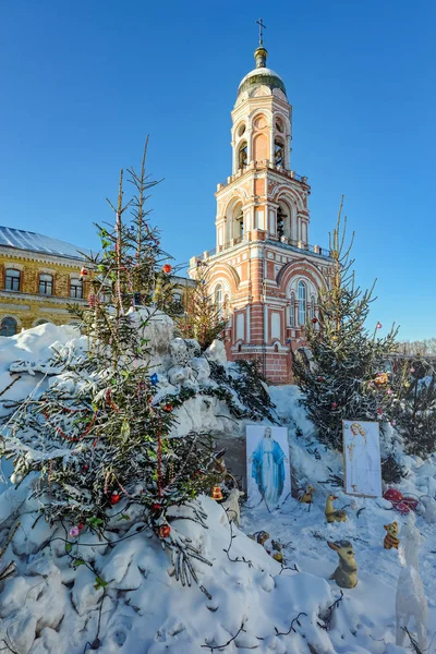 Kerststal Kerststal — Stockfoto