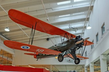 Eski Fin Hava Kuvvetleri Focke-Wulf Fw 44j Stieglitz (serialled 