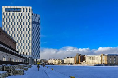 Lansisatama (Batı liman) Helsinki, Finlandiya