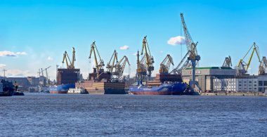 Baltık Tersanesi. St.Petersburg, Rusya Federasyonu