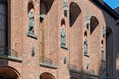 stockholm belediye binasının binanın Mimari Detaylar,