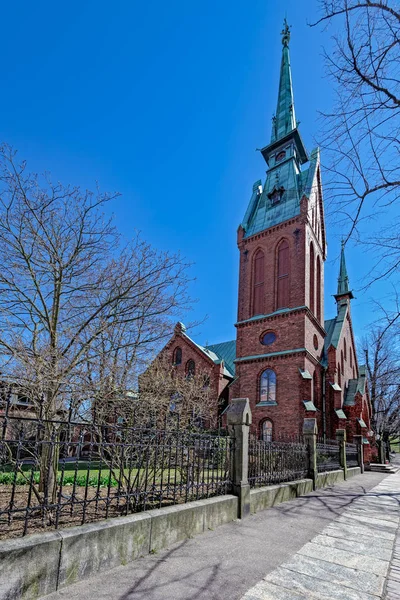 De Duitse kerk van Helsinki — Stockfoto