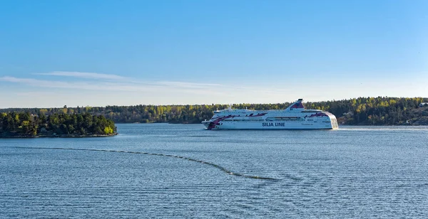 Feribot gemi Baltık Prenses Stockholm Archipela yelken