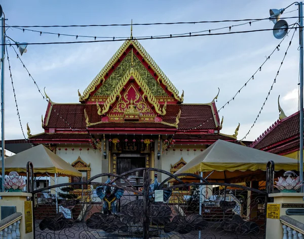 Penang Malaysia Oct 2017 Buddhist Cheng Tse Temple Seen Seberang — Stock Photo, Image