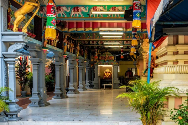 Penang Malaysia 2017 전형적 힌두교 Arulmigu Sri Bala Murugan Temple — 스톡 사진