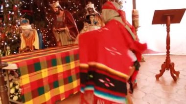 Chiapa'dan de Corzo, Chiapas / Meksika - 04 Ocak 2018: 