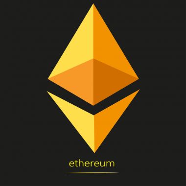 Ethereum simge siyah