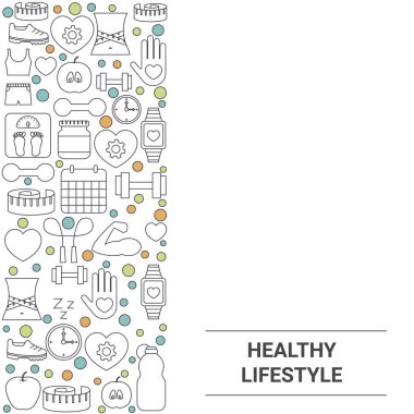 Sağlıklı yaşam tarzı kavramı.