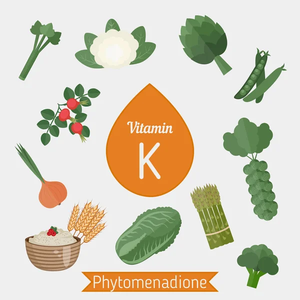 Vitamin K infographic Stock Vector Image by ©NinaMunha 102477038