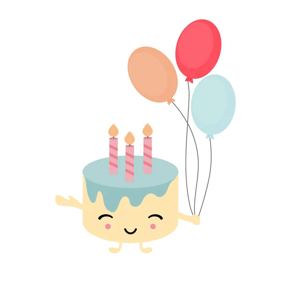 Šťastné narozeniny přání. — Stockový vektor