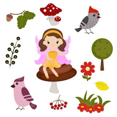 Peri sihirli tasarım öğeleri ile