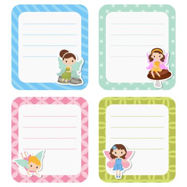 Şirin kartları veya peri ile sopa.