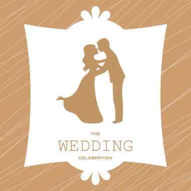 Düğün çift gelin ve damat