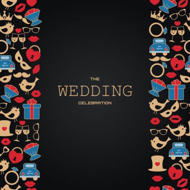 Düğün vektör arka plan